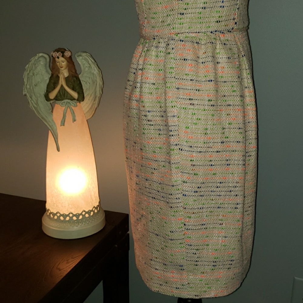 New J. Crew Multicolored Tweed Sleeveless Dress - Picture 6 of 9